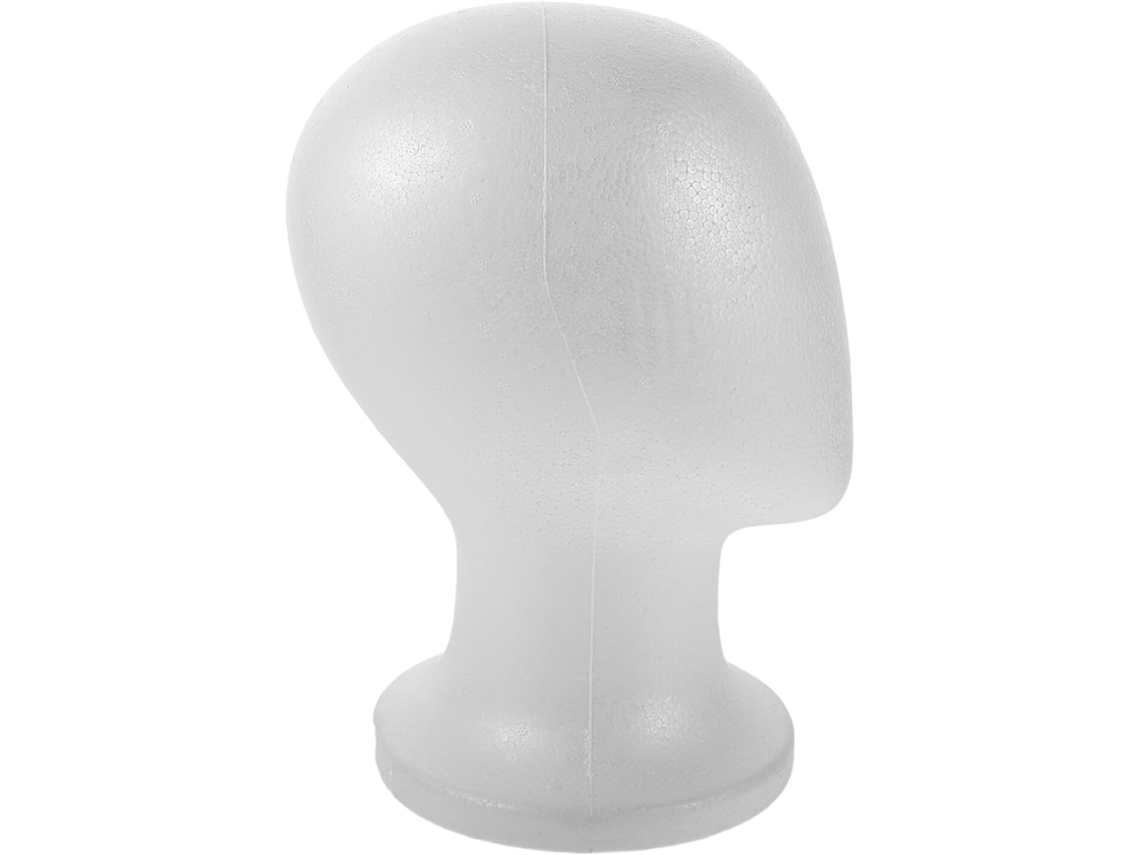 Présentoir Cabeza De Mannequin De Espuma Haute Densité Soporte Para Pelucas Y Sombreros Autoporta...