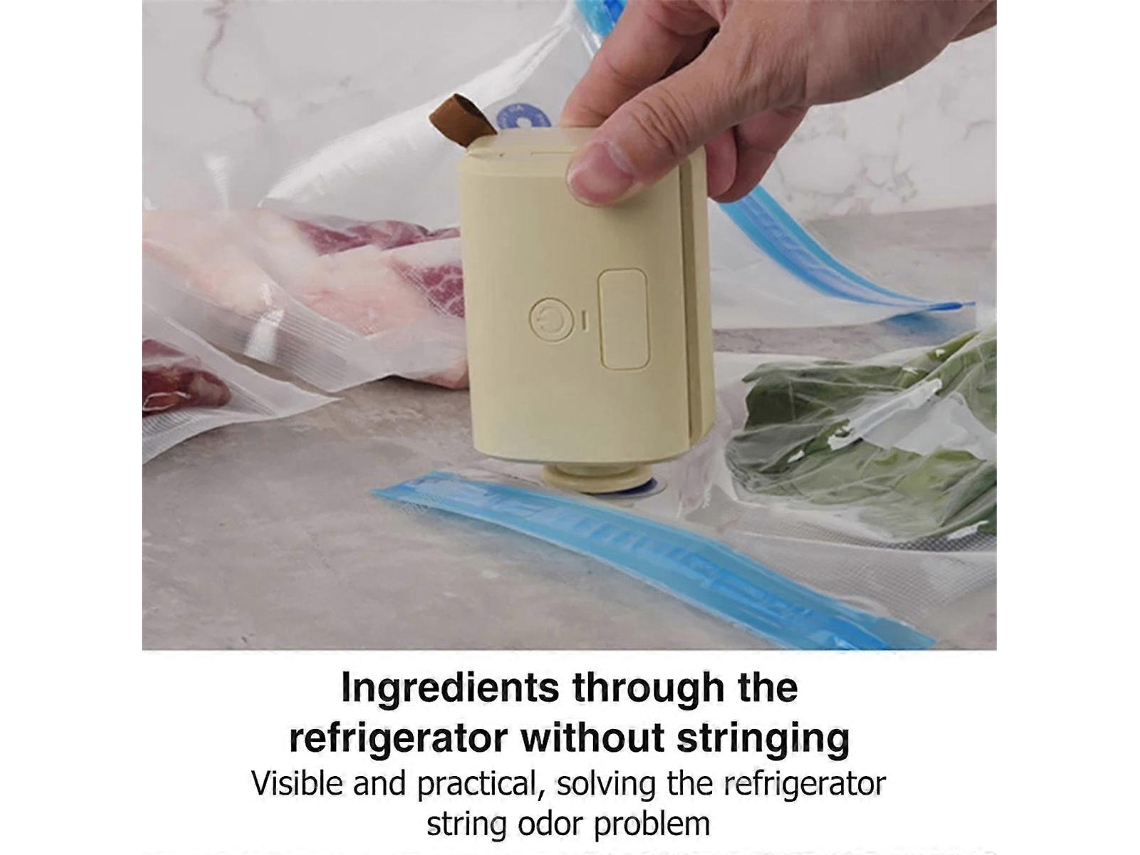 Selladora al vacío doméstica automática, selladora de alimentos, selladora de plástico, V Nostalgia88
