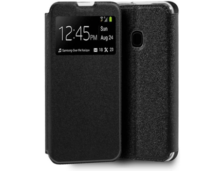 Funda para Samsung Galaxy M31 COOL Flip Cover Negro