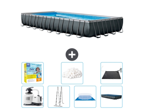 Piscina Tubular INTEX 26374GN-CB50 (54368 L - 488x132cm)