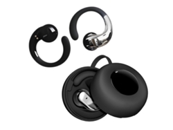 Auriculares inalámbricos Bluetooth con gancho para la oreja de Apple, negros