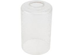 Cristal Decorativo Transparente Para Lámpara O Chimenea Con Diseño Elegante.