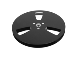 Rollo De Cinta Vacío De 1/4 De Pulgada X 7 Pulgadas Con 3 Agujeros, Aleación De Aluminio Universal