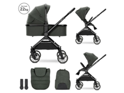 Carrito De Bebé Lorelli Reya 2 En 1 Con Manillar Reversible - Green