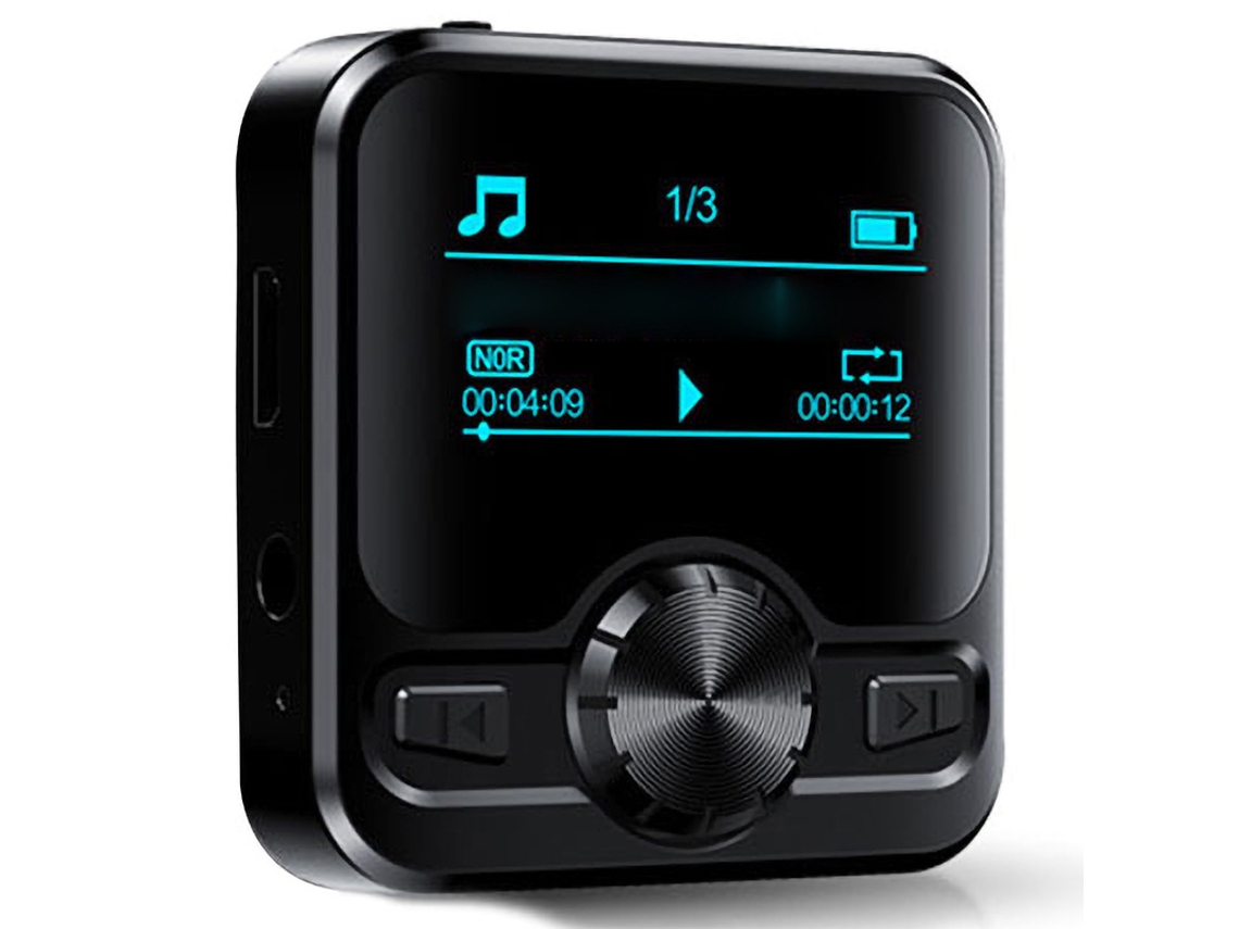 Reproductor Mp3 Deportivo, Altavoz Bluetooth Inalámbrico, Cargador De Música Resistente Al Agua Ipx6 Con Clip Trasero Desmontable, Com