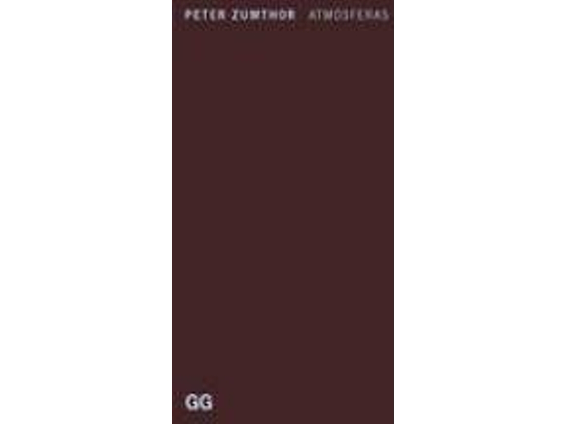Libro Atmósferas de Peter Zumthor (Español)