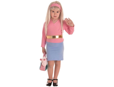 Disfraz de Bebé DISFRAZZES Muñeca Barbie (Talla: 2 a 3 años)