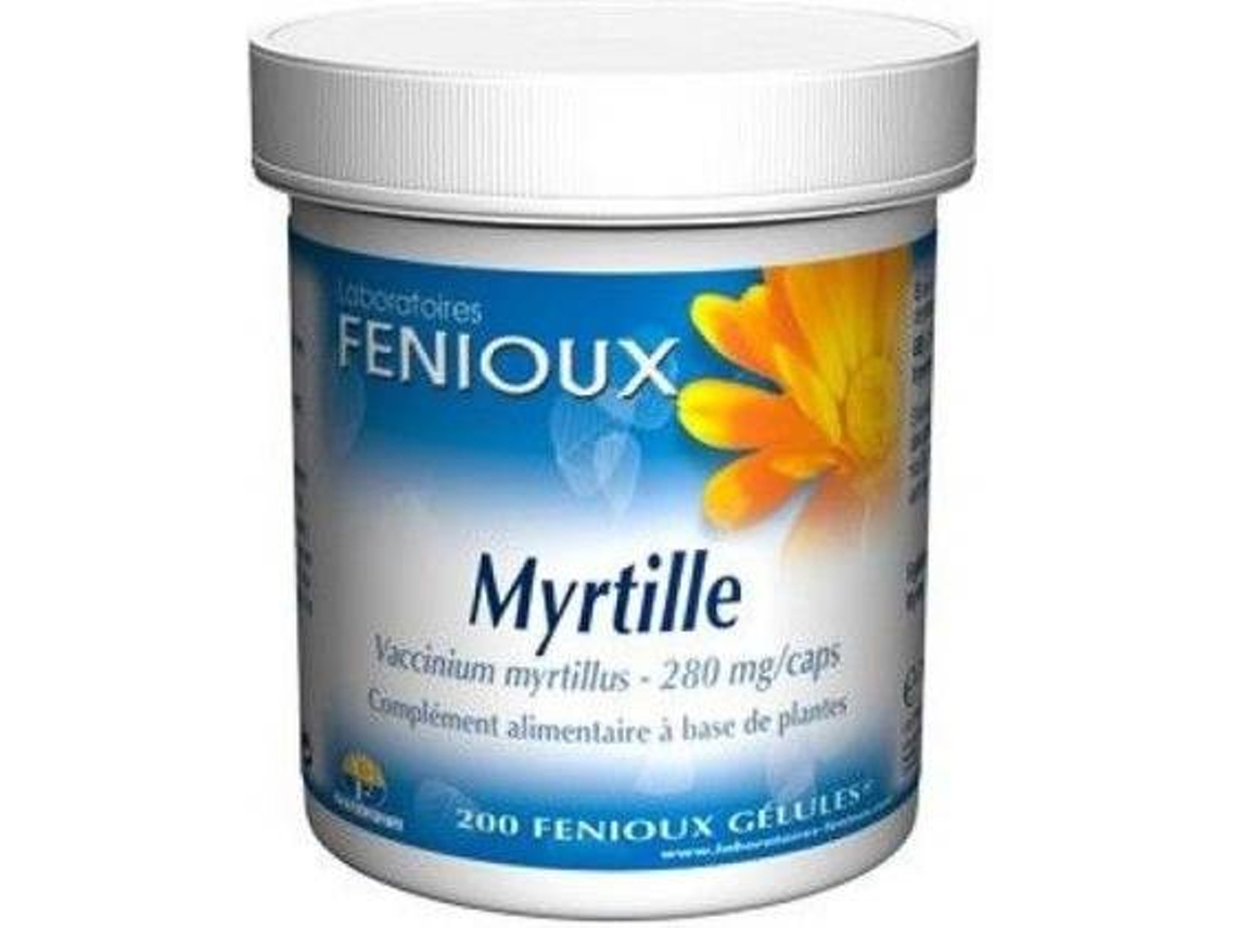 Complemento Alimentar FENIOUX Mirtilio (200 cápsulas de 280mg)