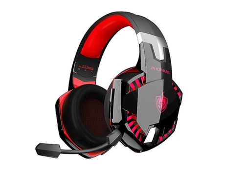 Auriculares With Mic Ps4 Gaming For Pc Xbox One Ps5 Red Con Micrófono Juegos Ps4 Para Pc Xbox One Ps5 Rojo
