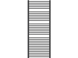 Radiador Toallero de Baño ECD Sahara con Conexión Lateral Antracita (Acero - 75 x 180 x 3 cm)