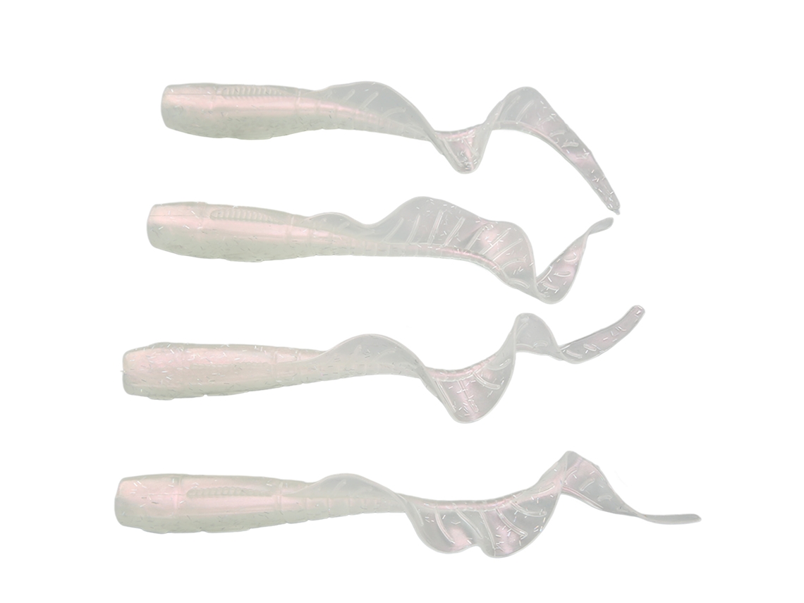 4 Piezas De Señuelo De Pesca De Pez Biónico Realista, Gusano Suave, Cebo De Simulación Para Bass De Agua Dulce