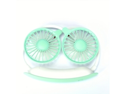 Ventilador Portátil Ideal Para Llevar Alrededor Del Cuello, Recargable Mediante Mini Usb Para Actividades Al Aire Libre, Fácil De Usar, De A