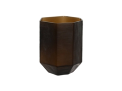 Jarron Cristal 2,5 Kg, Glaseado 18x18x22cm