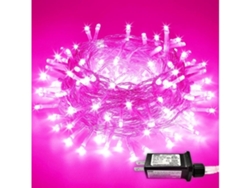 30m 300led Light Strings 8 Modos Para Decoración De Árbol De Navidad Yo Gusshious Rosa