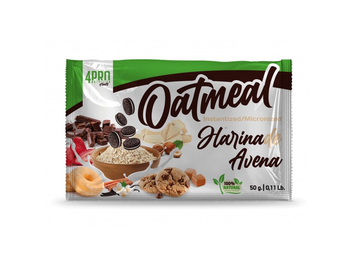 Harina de avena 50g 4 Proteínas