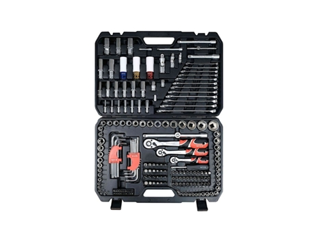 Juego de llaves de carraca YATO YT-38850 128 piezas