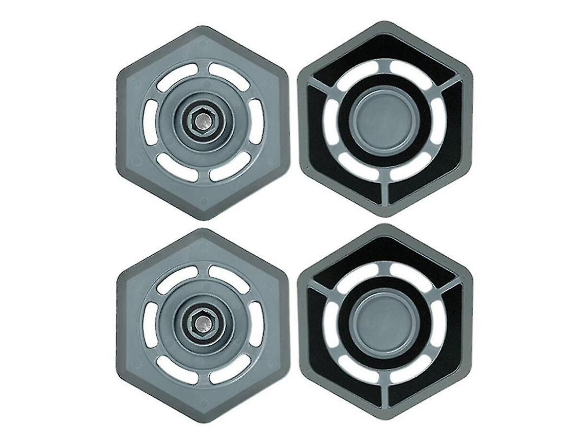 4 soportes para mopa compatibles con el robot aspirador Ecovacs Deebot N9.