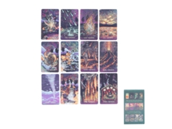 Rebe-78 Oracle Cosma Visions Tarot Decks em inglês para jogo de tabuleiro de adivinhação e previsão do futuro.