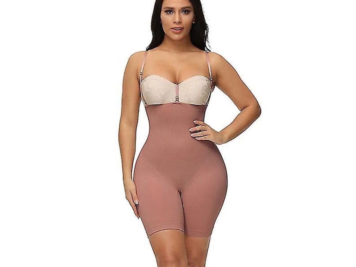 Faja moldeadora corta de talle alto para mujer, modelo 2026, con control abdominal y fuerte compresión.