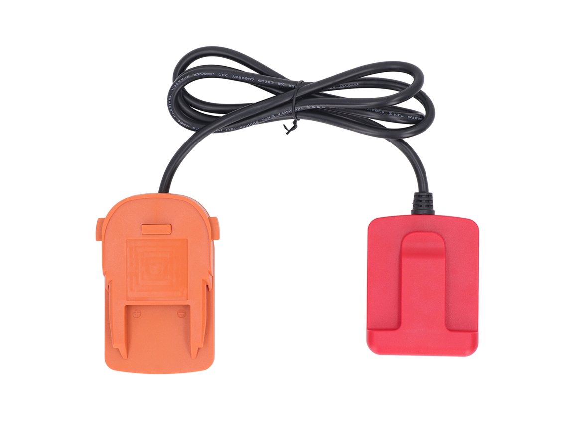 Adaptador De Batería Con Cable De Extensión De 1,6 M Para Herramienta Eléctrica Ridgid De 18 V De Iones De Litio Bat618