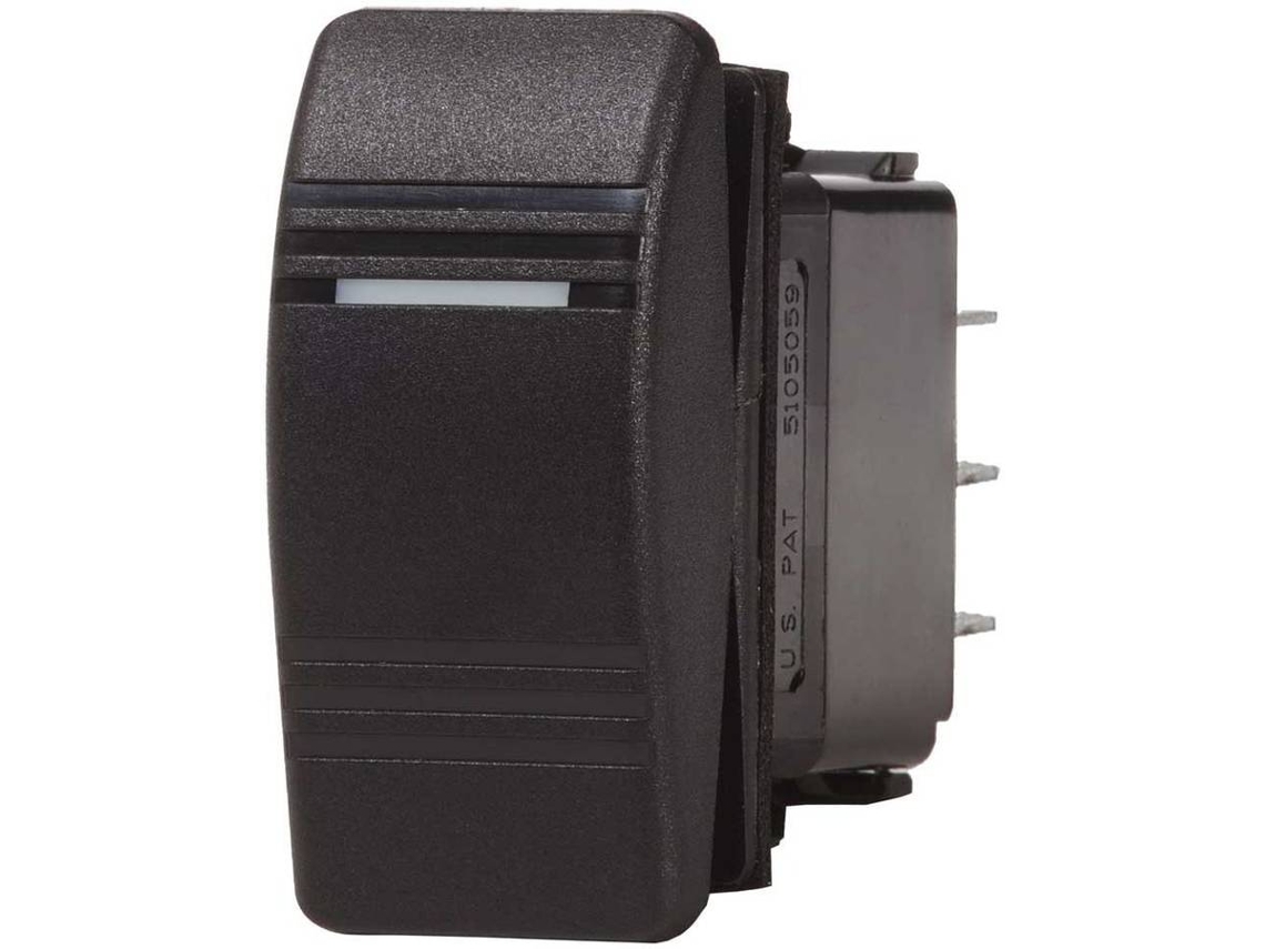 Interruptor BLUE SEA Contura Switch Spst Off/On Negro