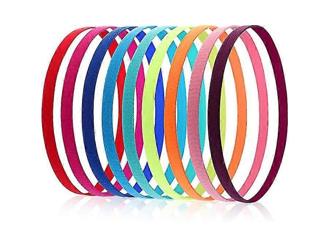 2026-9 Cintas De Deporte Antideslizantes Elasticas Con Agarre De Silicona Para Yoga Ejercicio Y Deporte Diario