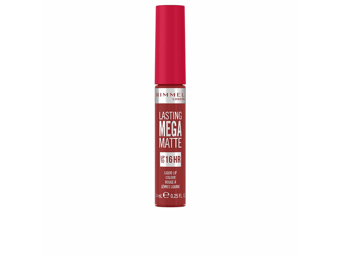 Pintalabios Rimmel London Lasting Mega Matte Líquido Nº 500 Fire starter 7,4 ml