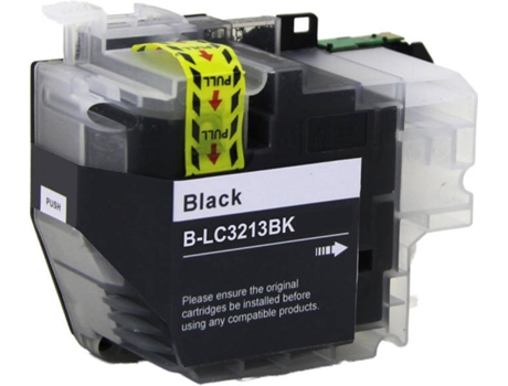 Cartucho para Brother LC3213 / LC3211 Negro (LC3213BK)