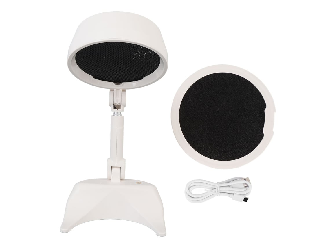 Exaustor Portátil De Cozinha Plegável 3 Velocidades Filtro Silencioso Para Churrasco Camping Mesa