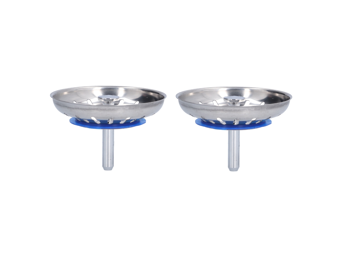 Tapón De Filtro De Acero Inoxidable 304 Para Fregadero De Cocina, 2 Unidades, Antiatascos, Accesorio De Baño.