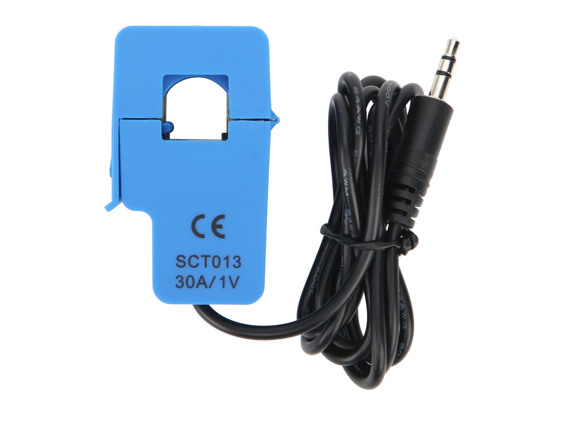 Sensor De Núcleo Dividido Sct013-030, Transformador De Corriente De 30 A, Pinza Abs Para Medición Industrial.