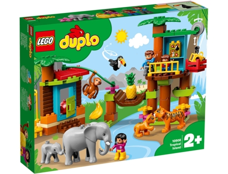 LEGO Duplo: Isla Tropical (Edad Mínima: ‍2 - 73 Piezas)