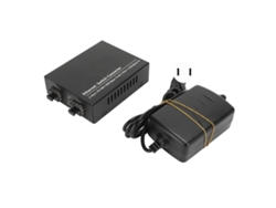 Transceptor De Fibra Óptica Plug And Play Sfp A Rj45 Con Indicadores Led, Hasta 120 Km, 100-240 V, Enchufe Estadounidense.
