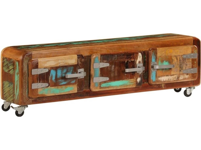 Mueble para la televisión VIDAXL Marrón Madera (120x30x37 cm)