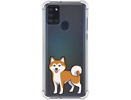 Carcasa Samsung Galaxy A21s TUMUNDOSMARTPHONE Dibujos Antigolpes Perros 02 Multicolor