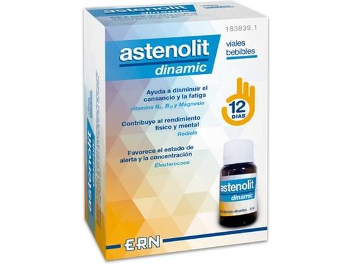 Complemento Alimentar ASTENOLIT -Dinamic (12 frascos)