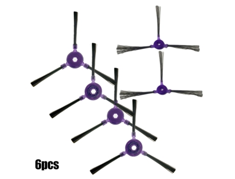 Cepillo Lateral de 6 piezas para Samsung Powerbot-E Vr05R5050Wk, accesorios de aspiradora robótica, repuestos de aspiradora