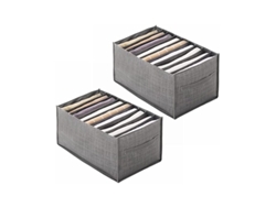 Caja de almacenamiento para armario, camisetas, vaqueros, camisas, sistema de armario, caja de almacenamiento B