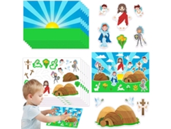 Pegatinas De Pascua, Decoración Del Hogar, Juegos De Pascua, Pegatinas, Actividad Bíblica