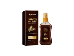 El spray bronceador de zanahoria Zyvarn ayuda a broncearse al aire libre en verano, logrando una piel clara, uniforme, radiante y natural.