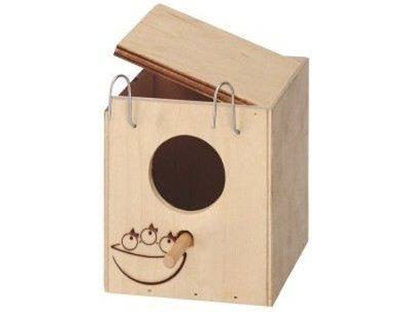 Caseta para Pájaros FERPLAST Cabina (Marrón - Madera)