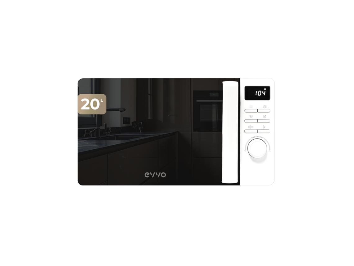 Microondas Evvo M20 White