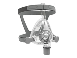 Mascarilla CPAP facial completa con soporte para la cabeza y cojín para el tratamiento de la apnea del sueño Nostalgia88