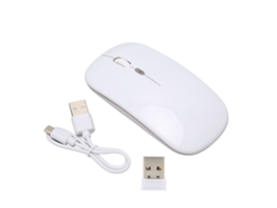 Ratón Gaming Inalámbrico 2.4g Para Portátil Blanco