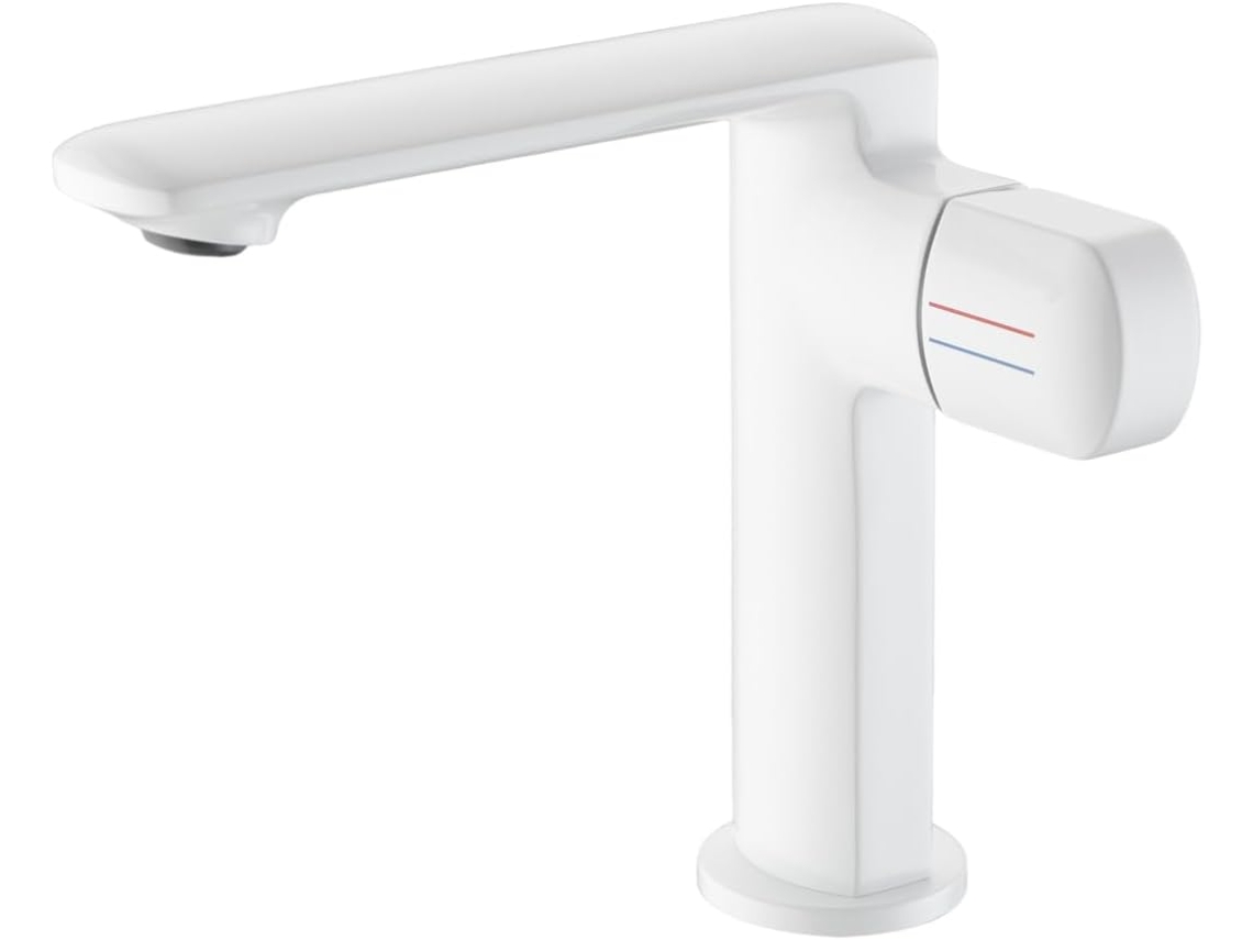 Grifo De Lavabo De Baño Moderno De Alta Gama, Fabricado En Latón Macizo.