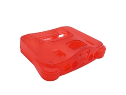 Kit De Carcasa De Repuesto Para Consola De Videojuegos Retro, Antiarañazos, Para Entusiastas Del Bricolaje De N64, Fácil De Instalar, Color Rosa