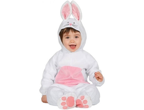 Disfraz de Bebé DISFRAZZES Conejito (Talla: 6 a 12 meses)