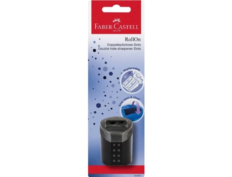 Sacapuntas Doble con Depósito Sparkle Varios Colores FABER-CASTELL