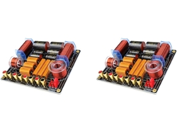 2 Altavoces Profesionales De Tres Vías De 450 W, Divisor De Alta Potencia, 750 Hz, 5000