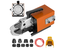 Crimpadora Neumática para Terminales hasta 16 mm² con 10 Moldes Tekmaquinas